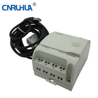 PLC de Control de Bomba de Calor AF-20MT-E de 12 Entradas y 8 Salidas de Transistor, RS485 para Control Industrial, Programación PLC, Venta al por Mayor