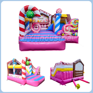 บ้านทรงปราสาทกระโดดเป่าลมขนาดเล็กสำหรับเด็กใช้ในงานปาร์ตี้ - Product Image 2