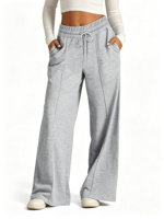 Nouvelle Collection Automne 2026 – Jean Évasé en Toile pour Femme, Coupe Droite, Couleur Unie, Qualité Supérieure, Fermeture Boutonnée, Tendance, Respirant, Séchage Rapide, Style Urbain Décontracté