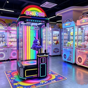 Macchina da <span class=keywords><strong>gioco</strong></span> arcade a moneta Play Verse Metal Cut Rope Prize Machine con supporto in inglese per 1 anno, ideale per centri divertimento e centri commerciali al coperto - Product Image 6