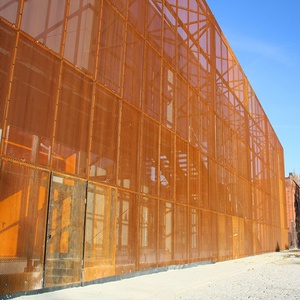 Corten Mặt Tiền Bằng Thép Tấm Kim Loại Rắn Tấm Ốp Tường - Product Image 5