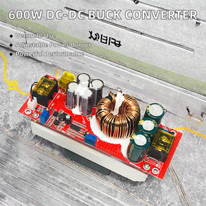 DC-DC ตัวแปลงแบบ Step-Down ได้กำลังสูง600วัตต์โมดูล12V-80V 2.5V-50V ตัวแปลงบั๊ก20A เครือข่าย NFC พัดลมคงที่ในปัจจุบัน - Product Image 2