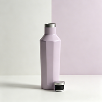 Vente flash : Thermos en acier inoxydable de 500 ml, gourde de voyage, mug à café, bouteille d'eau de sport, sans BPA, bouteille thermique