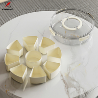 Boîte de conservation alimentaire en plastique Xinhang, boîte de rangement ménagère en plastique, grande capacité, 9 compartiments, boîte de conservation alimentaire pour garder les aliments frais
