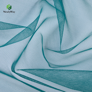 Bán buôn long lanh 100% polyester mềm vải tuyn lưới vải cho váy/váy/áo - Product Image 3
