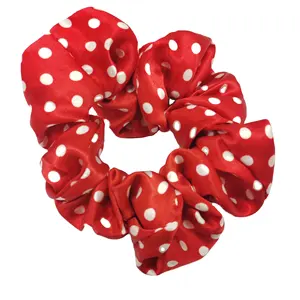 2022 Fashionable Holiday Customized Unisex 3.5cm 19mm 100 Mulberry Silk Hair Scrunchies