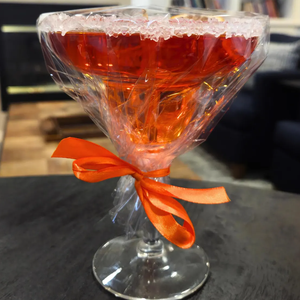 Cocktail <strong>Candle</strong> Bar Decor <strong>Orange</strong> Margarita Scented <strong>Candle</strong> for Her - Product Image 2