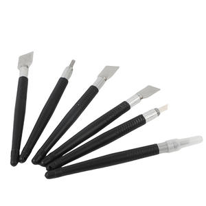 Spatule antidérapante en acier inoxydable pour décapage de soudure, outil de décollage adhésif pour réparation électronique, outil de gravure et de remuage de soudure - Product Image 1