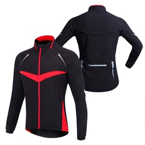 <b>Men's</b> Dark Blue Quarter-Zip Fleece <b>Jacket</b> Breathable Sporty Autumn Regular Fit Polyester <b>cycling</b> motocross <b>jackets</b> - Product Image 6