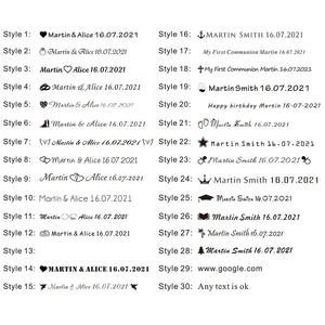 Personnalisation de motifs personnalisés Nom sculpté Ouvre-bouteille de bière en bois Autocollant magnétique Aimants Logo - Product Image 4