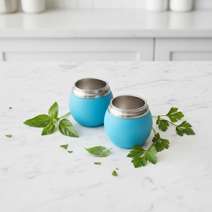 Vente en gros de tasses à yerba mate <span class=keywords><strong>argentine</strong></span> de 120 ml et 210 ml avec paille, mugs en acier inoxydable à double paroi, gourdes à mate - Product Image 4