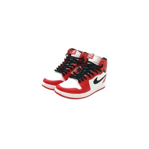 Porte-clés moule de chaussure <span class=keywords><strong>AJ1</strong></span>, mini-chaussure de basket 3D, boîte surprise tendance, pendentif de sac à main, décoration Chicago - Product Image 4