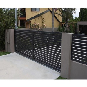 Ngoài trời nhôm gia súc năng lượng mặt trời hàng rào cửa sổ lưới kính bọt đục lỗ màn hình hồ bơi nhôm giáo hàng đầu Batten hồ bơi hàng rào - Product Image 3