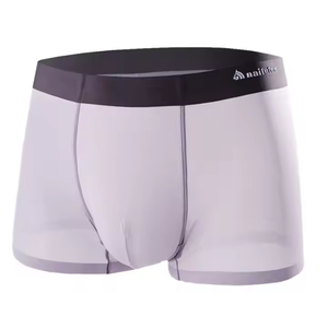 Venta al por mayor de Bóxers para hombre, ropa interior <span class=keywords><strong>s</strong></span>ólida informal, alta calidad, estiramiento, comodidad, sin costuras, bóxers de talla grande, logotipo personalizado, color - Product Image 6