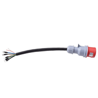 Enchufes y Tomas Industriales Tiantai T01 IP55 Resistentes al Agua, Macho y Hembra, 16A 3P 4P 5 Pines 220V/380V, de Goma/PVC, Gran Venta