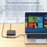 La carte de capture vidéo USB C 4K prend en charge l'enregistrement vidéo 1080P 60Hz Type C vers HDTV et les adaptateurs de diffusion en direct pour les jeux
