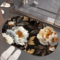 Tapis de sol moderne en caoutchouc et boue de diatomées, tapis de bain, tapis de zone pour la cuisine et la salle de bain, usage domestique