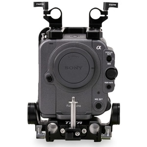 Cage de caméra ES-T20-A pour <span class=keywords><strong>Sony</strong></span> <span class=keywords><strong>FX6</strong></span> Basic Kit (sans plaque de batterie) avec support de tige de 15mm pour boîtes mates et suivi de la mise au point - Product Image 4