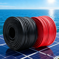 Solar-Gleichstromkabel 4mm 1-adrig 100m 1*4mm² Schwarz PV Photovoltaik-Solarkabel 4mm2 6mm2 10mm2 16mm2 1000V 1500V Verzinntes Kupfer