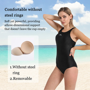 Da Cá Sấu Chống Clo Không Tay Tập Thể Dục Đồ Bơi Của Phụ Nữ Nhảy Đào Tạo Bơi Phù Hợp Với Cạnh Tranh Áo Tắm Cho Phụ Nữ - Product Image 3