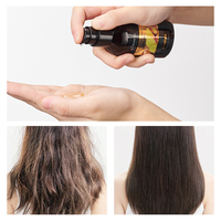 KORMESIC Perawatan Rambut Mengembalikan Kilau, Menghaluskan, Melembapkan, Minyak Esens Jahe untuk Rambut Rusak, Serum Penyegar Kulit Kepala