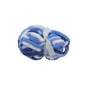 Rayon rafia <span class=keywords><strong>Fancy</strong></span> Knitting tangan Chunky 250m benang Chenille besar benang Marshmallow Chunky pabrik penjualan langsung benang metalik