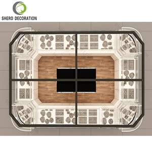 Fuente-Fábrica Exhibición de joyas Quiosco Muebles Exhibición de joyas de lujo Vitrina para decoración de quiosco de joyería - Product Image 6