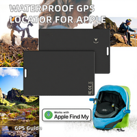 Traceur intelligent étanche en plastique durable pour portefeuille, longue autonomie, compatible avec l'application Apple Find My pour voiture (LBS)
