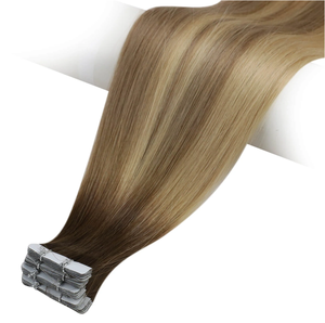 Cinta invisible al por mayor duradera en cabello humano Remy ombre cinta invisible gris y negra cinta invisible para cabello en cabello humano exte - Product Image 3