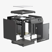 3D-принтер Flashforge Adventurer 5M Pro, с закрытой металлической конструкцией CoXY, безопасен для домашнего использования