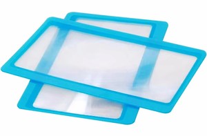 Quảng Cáo tùy chỉnh đọc 83*52 mét vuông PVC Fresnel 3x trang Kính lúp - Product Image 6