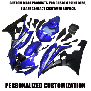 Personalized Customization - Unpainted ABS Injection Bodywork Fairing Kit for Yamaha <strong>YZF</strong> R6 2006-2007 Body System Fairing Set - Product Image 2