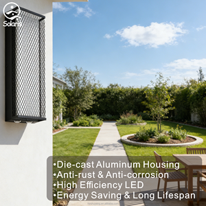 Lámpara de Pared Exterior con Luz Arriba y Abajo, Cuadrada, IP65 Impermeable, Diseño Moderno Minimalista <span class=keywords><strong>para</strong></span> Iluminación de <span class=keywords><strong>Fachadas</strong></span> de Edificios - Product Image 5