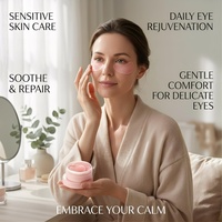 Patchs Hydrogel Bio PDRN & Peptides OEM Rose pour les Yeux – Soin Complet du Contour des Yeux au Collagène – Masque Yeux en Gros