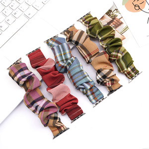 95 couleurs populaires femmes Bracelet Bracelet de montre élastique pour iWatch 8 <span class=keywords><strong>7</strong></span> 6 5 Bracelets de montre pour <span class=keywords><strong>Apple</strong></span> <span class=keywords><strong>Watch</strong></span> 38/44/49mm Bracelet - Product Image 5