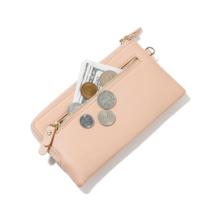 Portefeuille pour <span class=keywords><strong>téléphone</strong></span> portable TAOMICMIC Myanmar, sans frais de douane, logo personnalisé, porte-monnaie pour femmes, pochette pour argent, portefeuille minimaliste pour femmes - Product Image 5