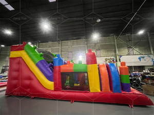 Castillo Inflable Comercial con Tobogán y Pista de Obstáculos, Directo de Fábrica en Guangzhou - Product Image 4