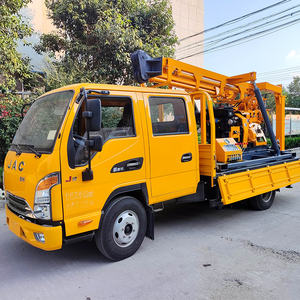 משאית באיכות גבוהה רכוב קידוח מים פנאומטיים סובבים היטב קידוח משאית - Product Image 5