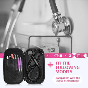 Профессиональный чехол для стетоскопа, медицинский класс EVA для хранения 3 м с защитой от пены и водонепроницаемым дизайном - Product Image 3