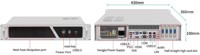 Mini PC ITX montado en rack de 2U con B250 Intel 6th Celeron G3900 Core I3/I5/I7 USO DE LA DDR4-Industrial para enchufes de alimentación US/EU/AU/CN