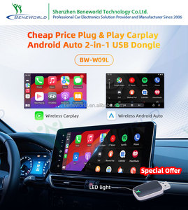 Adattatore Wireless CarPlay 2in1 da Cablato a Wireless, Dongle <span class=keywords><strong>Android</strong></span> <span class=keywords><strong>Auto</strong></span>, WiFi 5GHz, Bluetooth 5.4, Plug & Play, Aggiornamento OTA per <span class=keywords><strong>Auto</strong></span> - Product Image 6