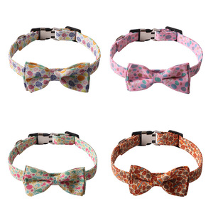 <span class=keywords><strong>Collar</strong></span> para mascotas para perros y gatos, Serie de huevos de conejito de Pascua, <span class=keywords><strong>collar</strong></span> ajustable, collares para perros con lazo, accesorios para mascotas - Product Image 1