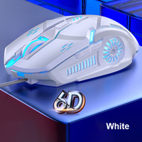 Mouse Gaming Isi Ulang Rgb Backlight Game Mice Mute 2.4ghz 3200dpi untuk Laptop Komputer Periferal E-sports Gamer