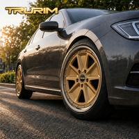 Jantes forgées en aluminium chromé Trurim Web 2 pièces 19-24 pouces 5x100/5x112/5x114.3 PCD pour Mercedes W205/W213/C63 AMG