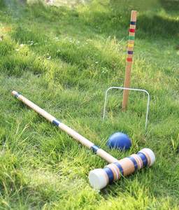 Ensemble <span class=keywords><strong>de</strong></span> <span class=keywords><strong>croquet</strong></span> en bois le plus vendu Jeux <span class=keywords><strong>de</strong></span> plein air/ pelouse Jeux <span class=keywords><strong>de</strong></span> Noël Vente directe d'usine Prix - Product Image 4