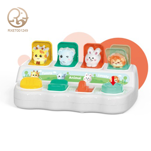 조기 교육 장난감 인지 운동 아기 손가락 유연성 동물 버튼 게임 장난감 - Product Image 1