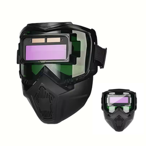 Automatic Head-Mounted Welding Mask with Light-Changing &amp; Anti-Glare Features Detachable Welding <strong>Face</strong> <strong>Shield</strong> - Product Image 2