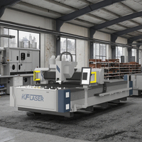Machine de découpe Laser CNC pour plaque d'acier 3015 4020 métal tôle coupe-fibre acier au carbone profilés en aluminium machines