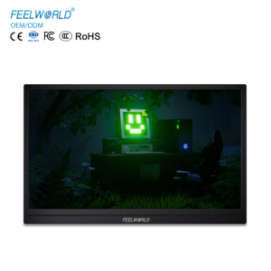 FEELWORLD DH156 <strong>15</strong>.6 <strong>Inch</strong> FHD 1080P Portable <strong>Monitor</strong> with USB-C and HDMI for Laptop and Gaming External <strong>Monitor</strong> - Product Image 1