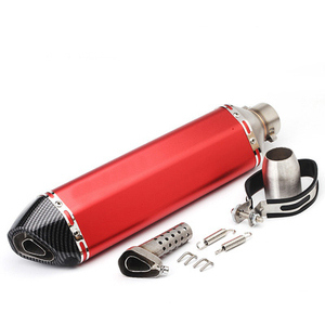 Tubo de <span class=keywords><strong>Escape</strong></span> Universal para Motocicleta CHMotor, Silenciador de Salida para Yamaha, Honda, Suzuki, Kymco, <span class=keywords><strong>KTM</strong></span>, 250cc-1200cc - Product Image 5